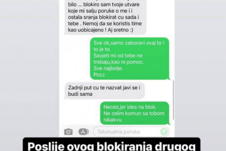 Dalia Dragojević blokirala Cara