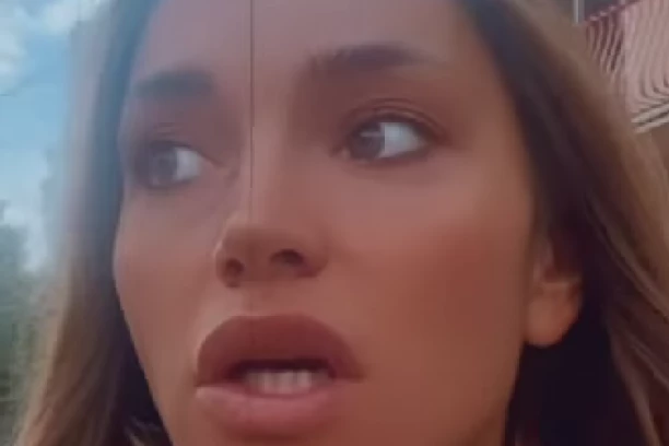 BEBA KAO LUDAK: Sanja viri ljudima u dvorišta i TRAŽI GA - Instagram se USIJAO zbog hit snimka prelepe portparolke Vojvodine! (FOTO GALERIJA)