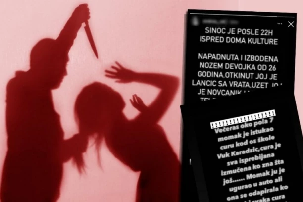 "DEVOJKA NAPADNUTA NOŽEM U ČAČKU!" Jezivo upozorenje kruži društvenim mrežama: O ovome se ćuti! (FOTO)