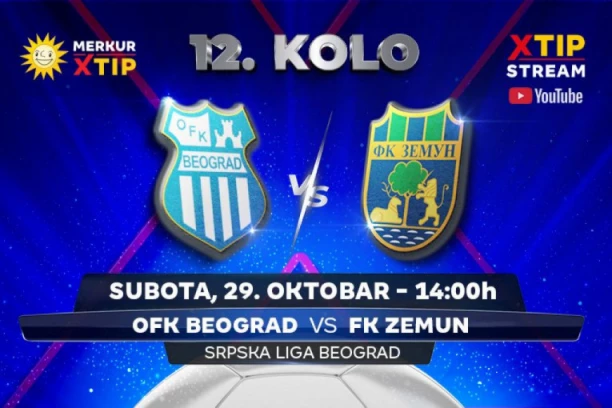 Derbi meč 12. kola Srpske lige – grupa Beograd, samo na Xtip Stream-u!