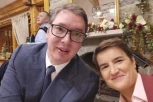 BRNABIĆ OBJAVILA FOTOGRAFIJU SA PREDSEDNIKOM VUČIĆEM: Najjači na svetu! (FOTO)