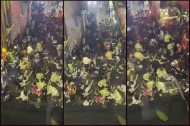 NAJMANJE DVOJE MRTVIH U STAMPEDU: Prekrivena tela dvadesetak ljudi na ulici (VIDEO)