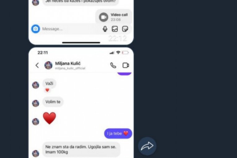 Miljana Kulić i Bane Đokić prepiska 