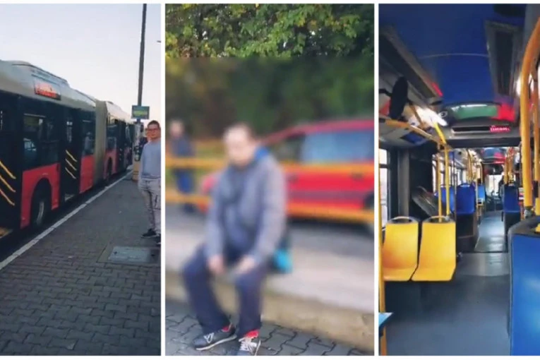 DETALJI DRAME NA LINIJI 43: Uznemiravao maloletnice, pa mladiću koji ga je upozorio UDARIO ŠAMAR!