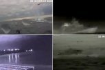 EKSPLOZIJA OBASJALA NEBO! Britanci objavili šok snimke: Pogledajte snimak udara ukrajinskog drona u rusku fregatu! (VIDEO)