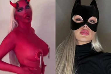 KAO IZ FILMOVA ZA ODRASLE! Karleuša i Anja Bla za Noć veštica promovišu PO*NOGRAFIJU! (FOTO/VIDEO)