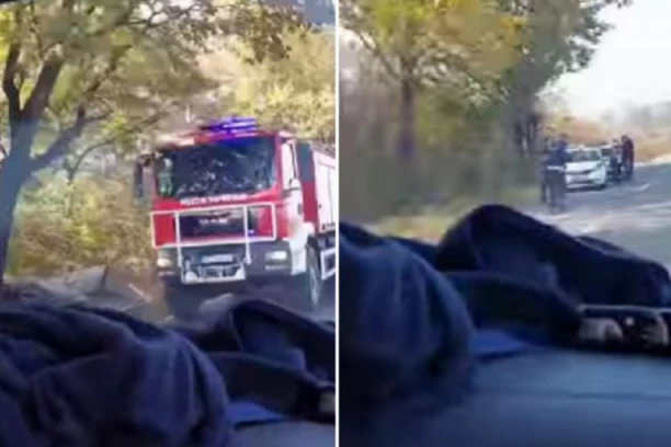 KAMIONDŽIJA IZGOREO U VOZILU: Drama u Stublinama imala tragičan ishod (FOTO/VIDEO)