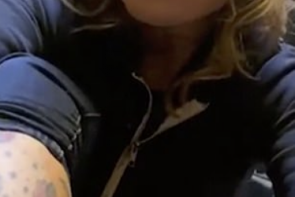 Tetovaža na nozi zvezdice