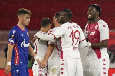 SLEDEĆE PROLEĆE NA ZVEZDU NE MIRIŠE: Monako razbio crveno-bele i izbacio ih iz Evrope (VIDEO)