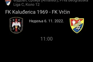 DERBI PRVENSTVA: Hoće li ekipa Vrčina stati na put Kaluđerici?!
