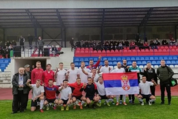 VIŠE OD IGRE: Nakon mnogo vremena odigrana prvenstvena utakmica na srpskom Kosovu i Metohiji! (FOTO GALERIJA)