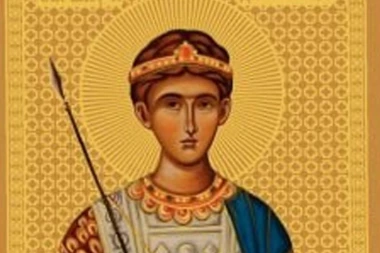 SRPSKI TELEGRAF DARUJE: Ikona Svetog sveštenomučenika Dimitrija