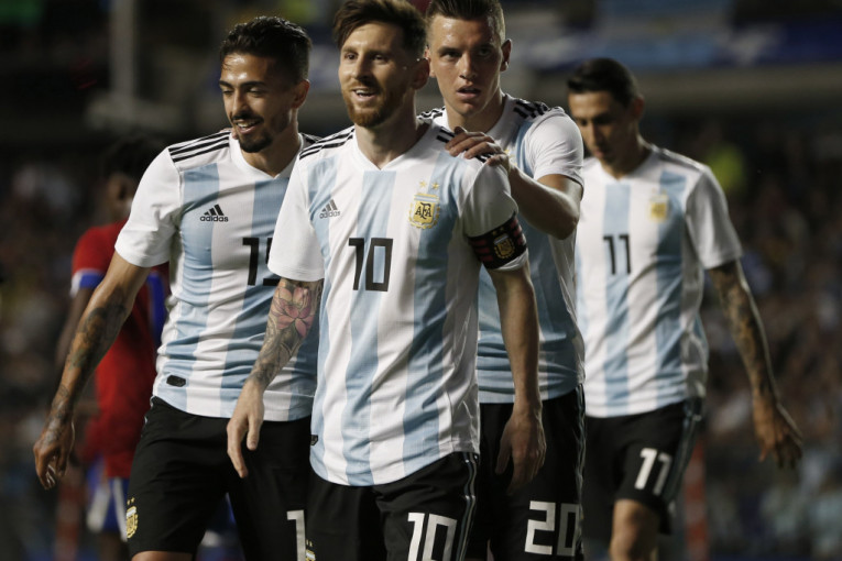 Lionel Mesi u dresu Argentine