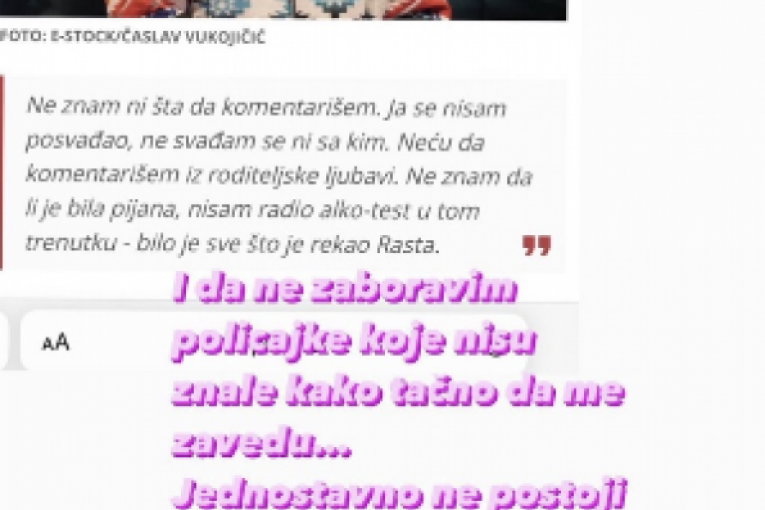 Ana Nikolić isprozivala Rastu