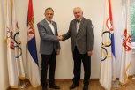 Ministar sporta Zoran Gajić u poseti Olimpijskom komitetu Srbije