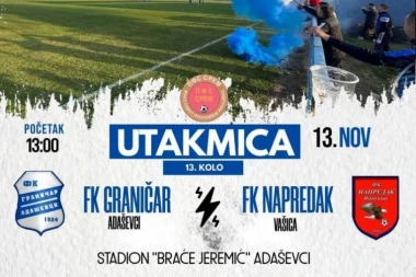 GRANIČAR ZA TITULU JESENJEG PRVAKA: Na stadion Braće Jerković stiže komšijski tim Napretka!