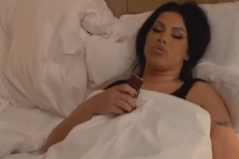 Seka Aleksić u bolnici