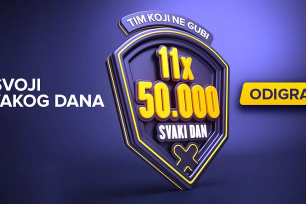 Budi u timu koji ne gubi - svakog dana Mundijala Mozzart deli 11 puta po 50.000 dinara!