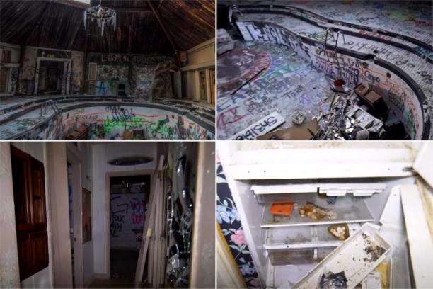 OVDE SU VLADALI BLUD I RAZVRAT: Jezivi prizori napuštene PLEJBOJ vile koja krije MRAČNE TAJNE! (VIDEO)