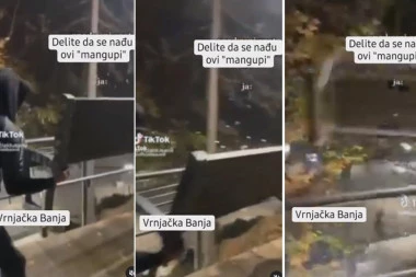 "OVI MANGUPI SE MORAJU PRONAĆI": Građani Vrnjačke Banje besni - ovakav vandalizam nisu videli, jedan mladić priznao sve (FOTO/VIDEO)