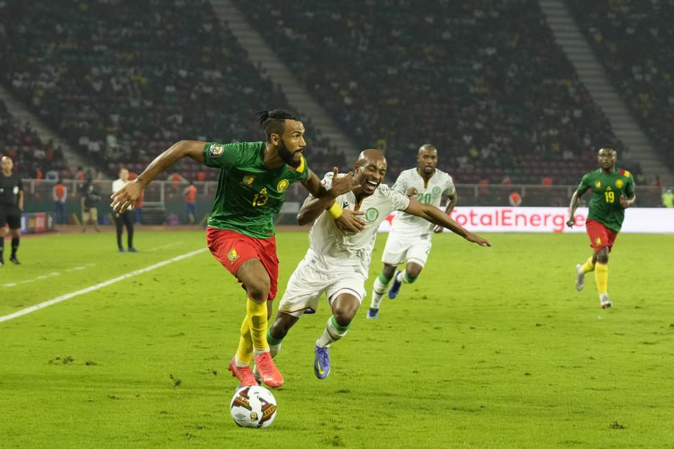 Erik Maksim Čupo-Moting u dresu fudbalske reprezentacije Kameruna