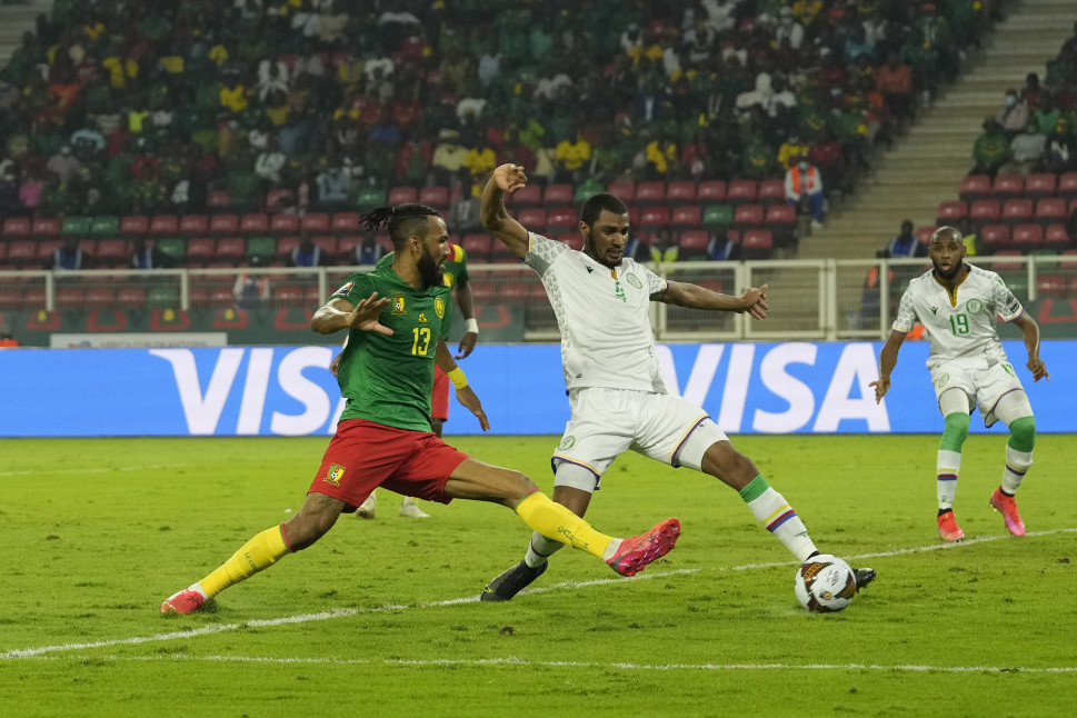 Erik Maksim Čupo-Moting u dresu fudbalske reprezentacije Kameruna