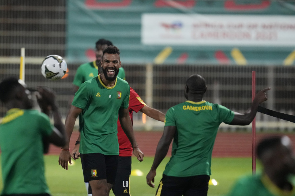 Erik Maksim Čupo-Moting u dresu fudbalske reprezentacije Kameruna