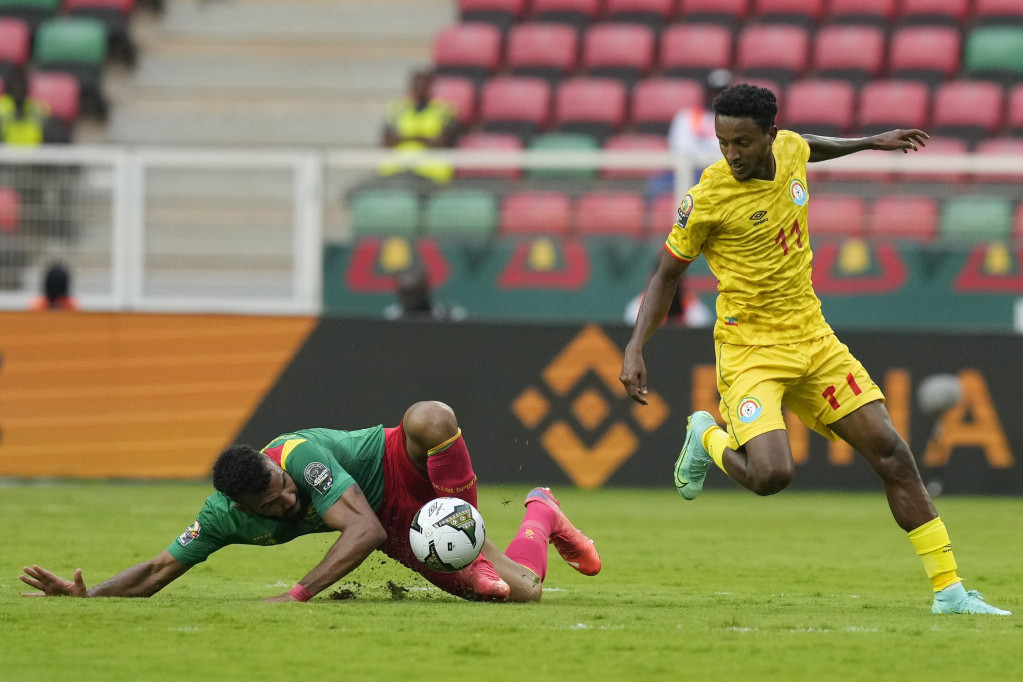 Erik Maksim Čupo-Moting u dresu fudbalske reprezentacije Kameruna