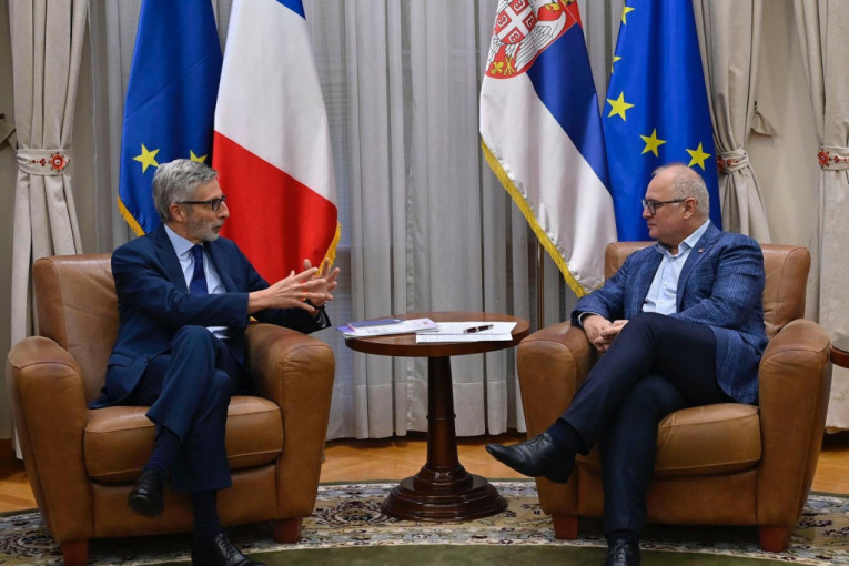 Sastanak ambasadora Francuske i ministra Vesića