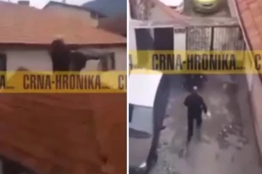 AMERIČKI POLICAJCI BI IM ZAVIDELI: Sarajevski čuvari reda biju i rukama i nogama lopove dok leže (UZNEMIRUJUĆI SNIMAK)