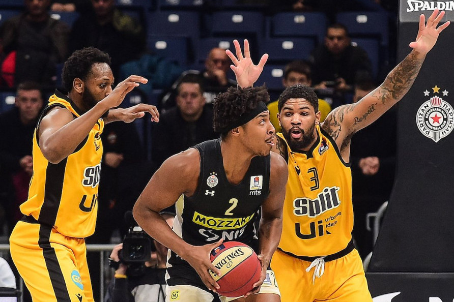 Detalj sa meča Partizan - Split