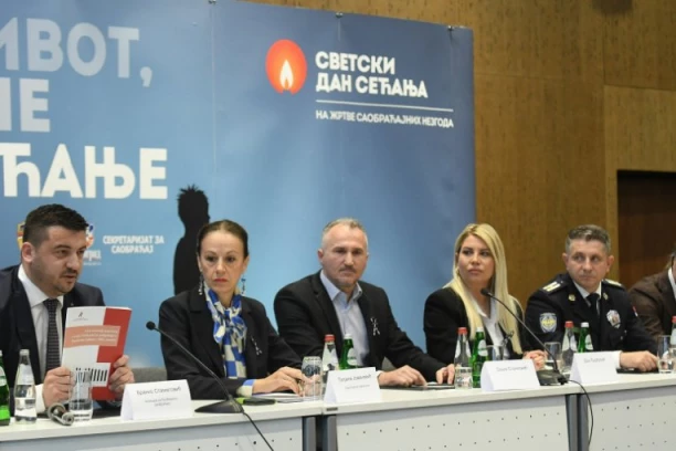 Obeležen Cvetski dan sećanja na žrtve saobraćajnih nezgoda