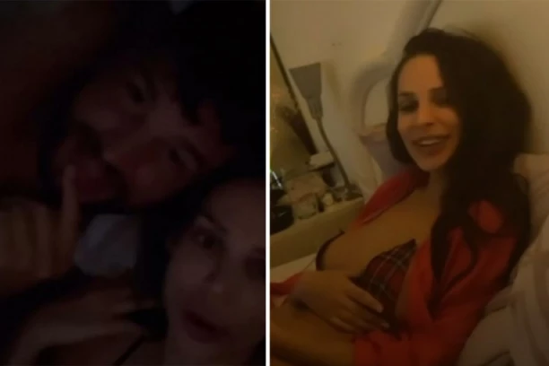 NATAŠA ŠAVIJA BEZ GAĆICA: Osvanula slika starlete i Marka Osmakčića iz kreveta, OVO se neće dopasti Viki Mitrović! (FOTO)