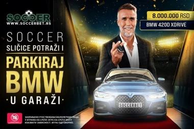 SOCCER sličice potraži i parkiraj BMW u garaži