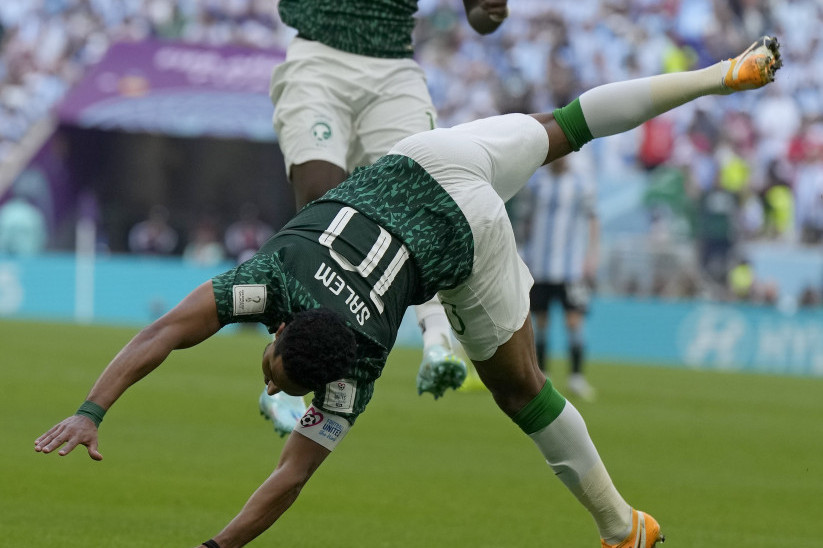 Detalj sa meča Argentina - Saudijska Arabija