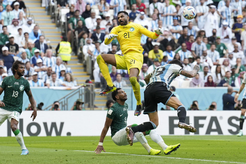 Mohamed Al Ovais na meču Argentina - Saudijska Arabija
