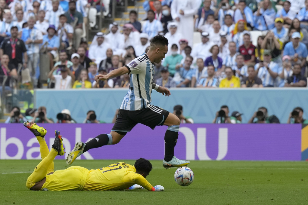 Mohamed Al Ovais na meču Argentina - Saudijska Arabija