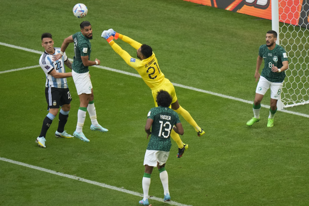 Mohamed Al Ovais na meču Argentina - Saudijska Arabija