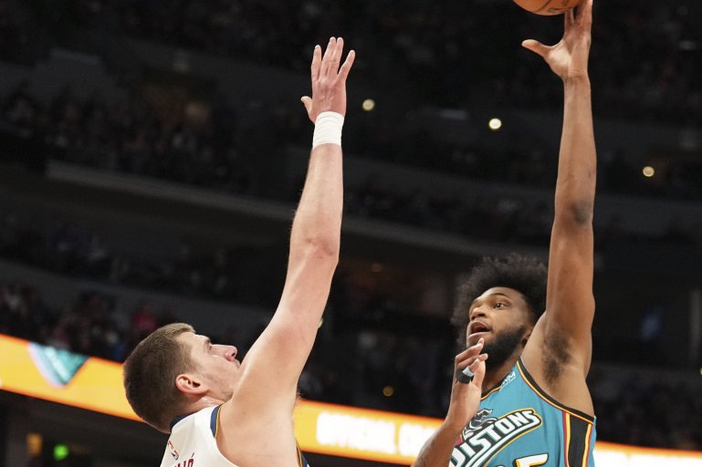 Detalj sa meča Denver - Detroit