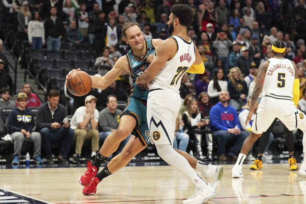 Detalj sa meča Denver - Detroit