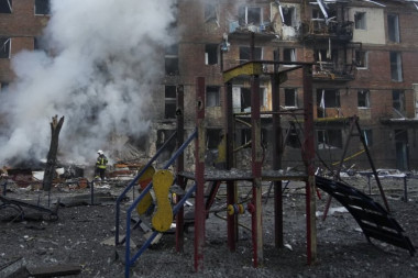 DRONOVIMA UDARILI NA UKRAJINU! Nove eksplozije u Kijevu, energetska mreža ponovo SRUŠENA!