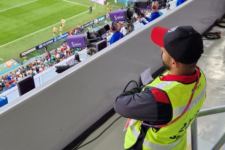 Obezbeđenje na meču Švajcarska - Kamerun