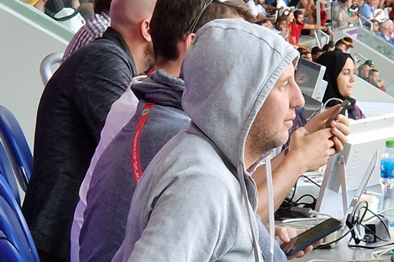 Italijan na meču Švajcarska - Kamerun