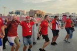 DAJTE BRAZIL DA SE IGRAMO! Srpski navijači PRAVE SPEKTAKL: Kolo, pesma i JAKA PORUKA "Orlovima"! (VIDEO)