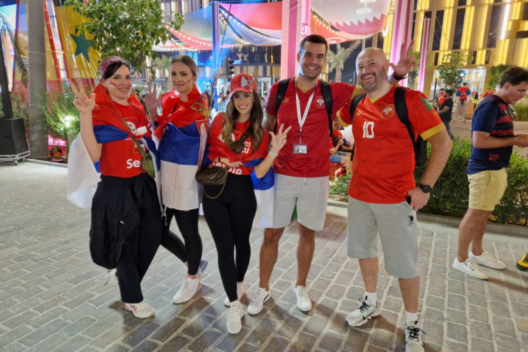 Atmosfera u Kataru pred meč Srbija - Brazil