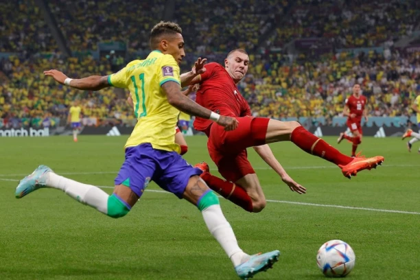 Brazilci PONIZILI Srbiju: Tuku, a ne prilaze golu!