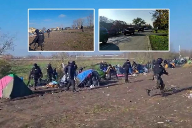 POGLEDAJTE AKCIJU SRPSKIH SPECIJALACA! Policija hapsi migrante, vrši se pretraga terena (VIDEO)