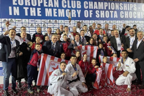 Džudisti Crvene zvezde vicešampioni Evrope