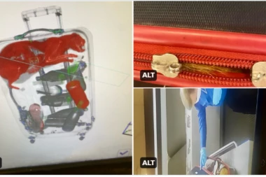 U KOFERU PRONAĐENA MAČKA! Šok na aerodromu! PUTNIK TVRDI DA ŽIVOTINJA NIJE NJEGOVA! (FOTO)