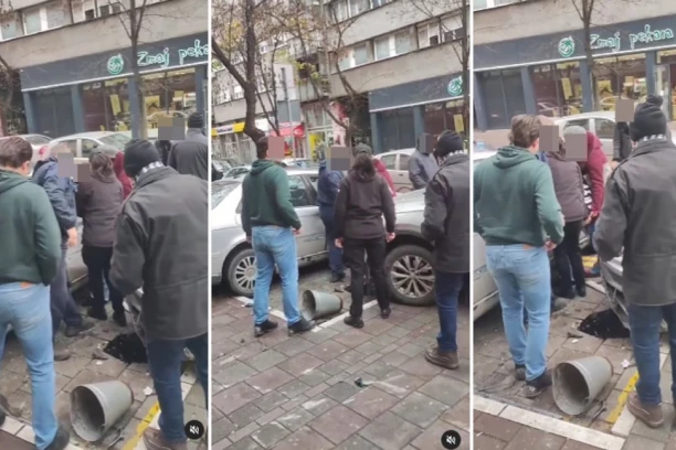 TEŠKA SAOBRAĆAJNA NESREĆA U KRALJEVU: Izgubio kontrolu nad vozilom, pa pokosio ženu (VIDEO)